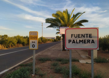 Entrada a Fuente Palmera