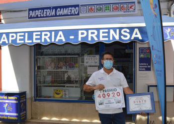 Primer premio de la Lotería Nacional en Fuente Palmera