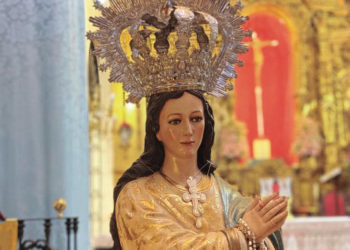 La prudencia marca los actos en honor a la patrona