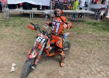 Oliver Matilla Romero, la joven promesa colona del motocross