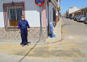 Quejas por una obra de Emproacsa en la calle Félix Rodríguez de la Fuente