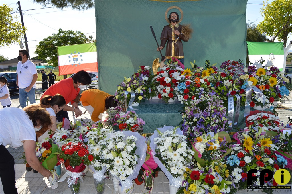 Devoción y flores en honor a San Isidro Labrador - Fuente Palmera  Información