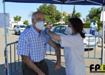 Vacunación en Fuente Palmera: entre ayer y hoy, 600 personas inoculadas