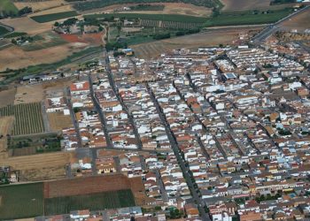 Vista aérea de Fuente Palmera
