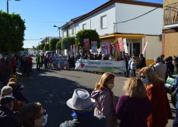 Concentración sanidad Ochavillo del Río