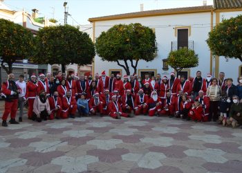 Papanoelada motera solidaria