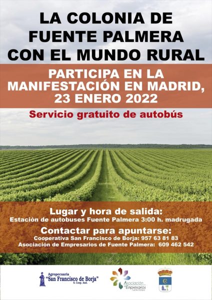 Manifestación mundo rural