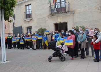 Concentración en la puerta del Ayuntamiento