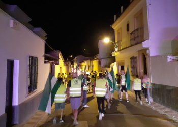 Marcha a pie a Sevilla