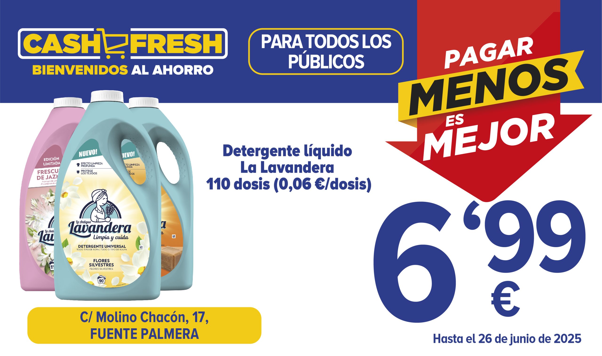 cash fresh junio 25