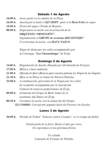 Festejos